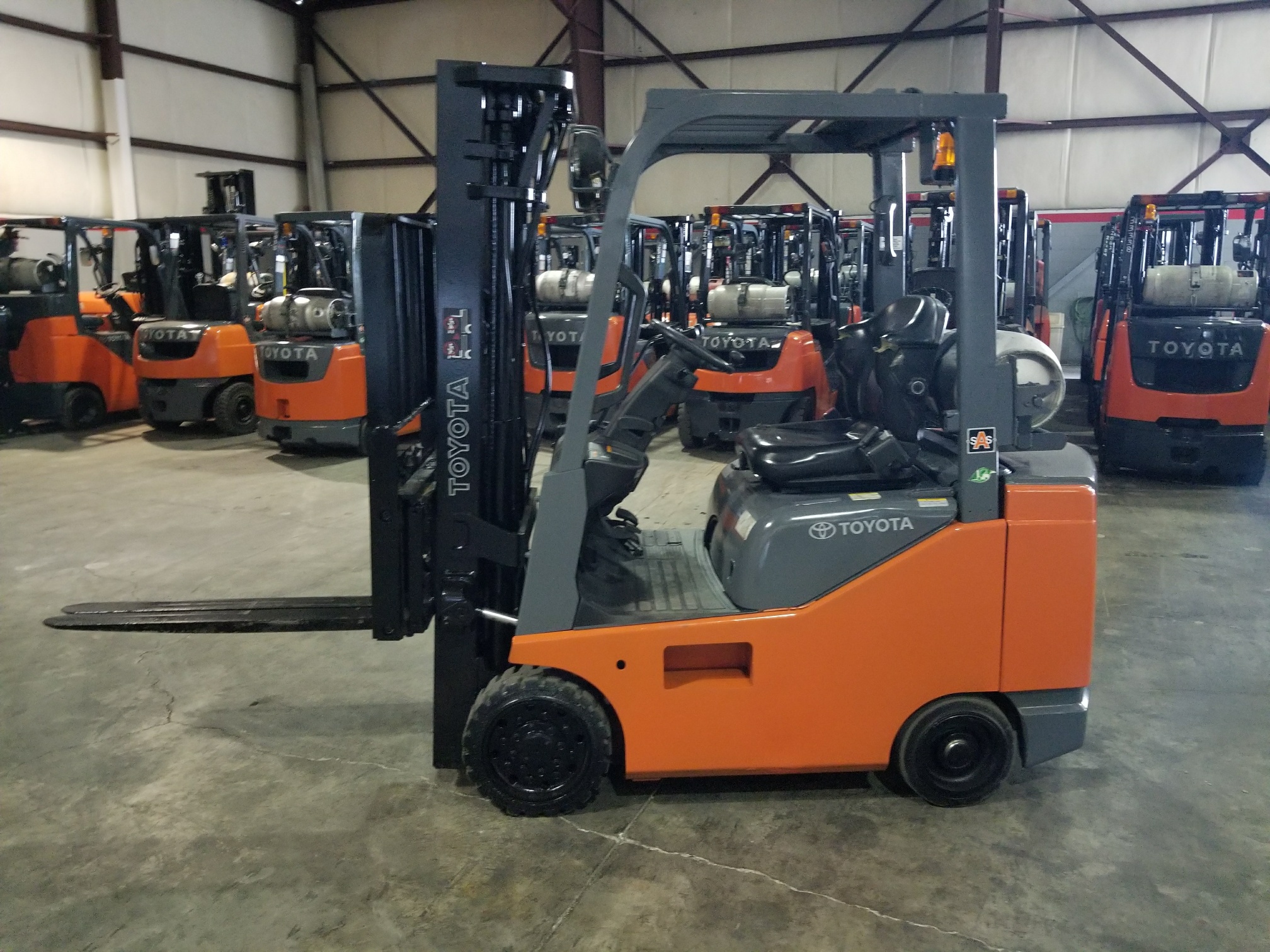 2009 Toyota Forklift 8FGCSU20 Nationwide Lift Trucks