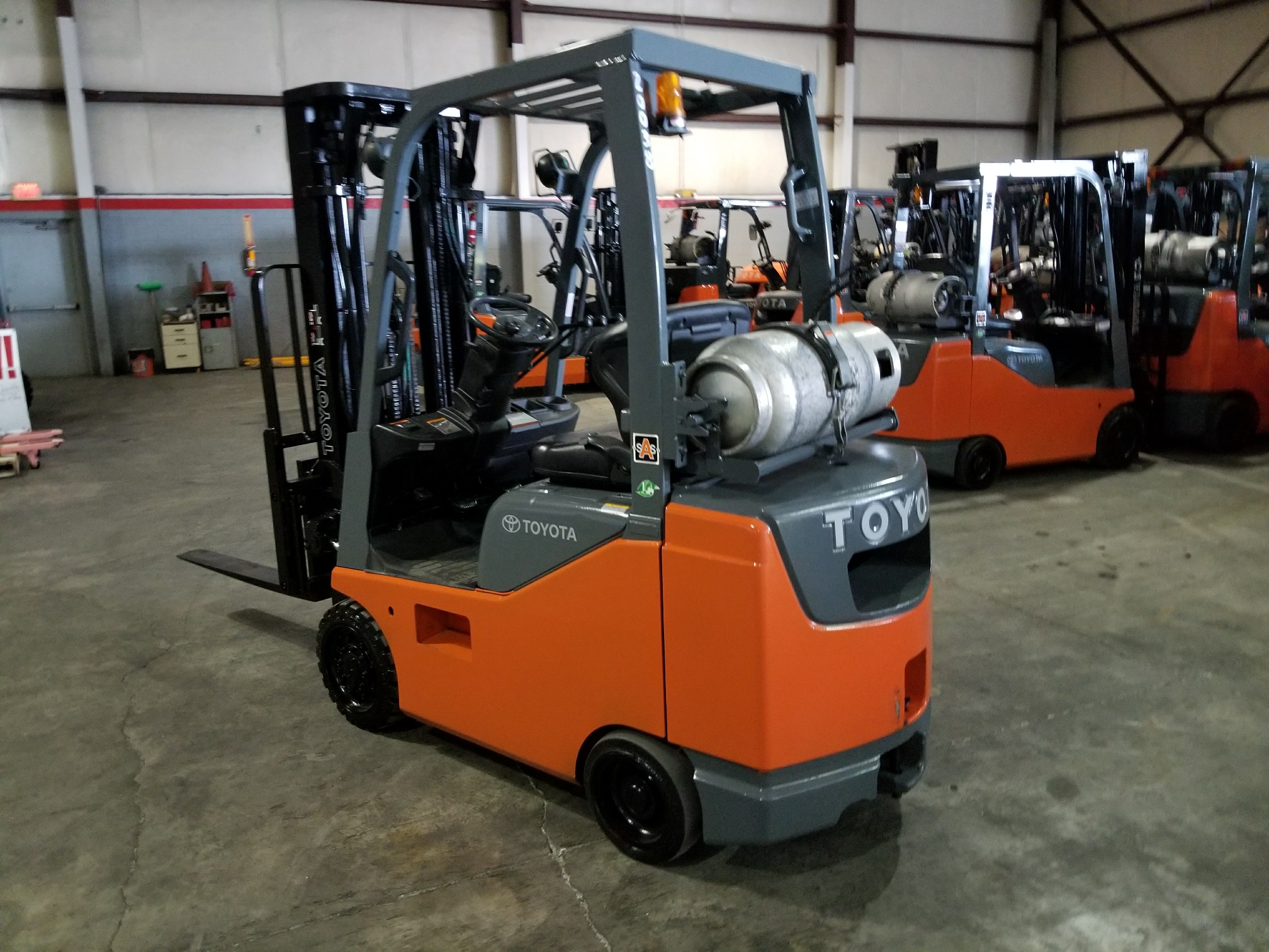2009 Toyota Forklift 8FGCSU20 – – Nationwide Lift Trucks