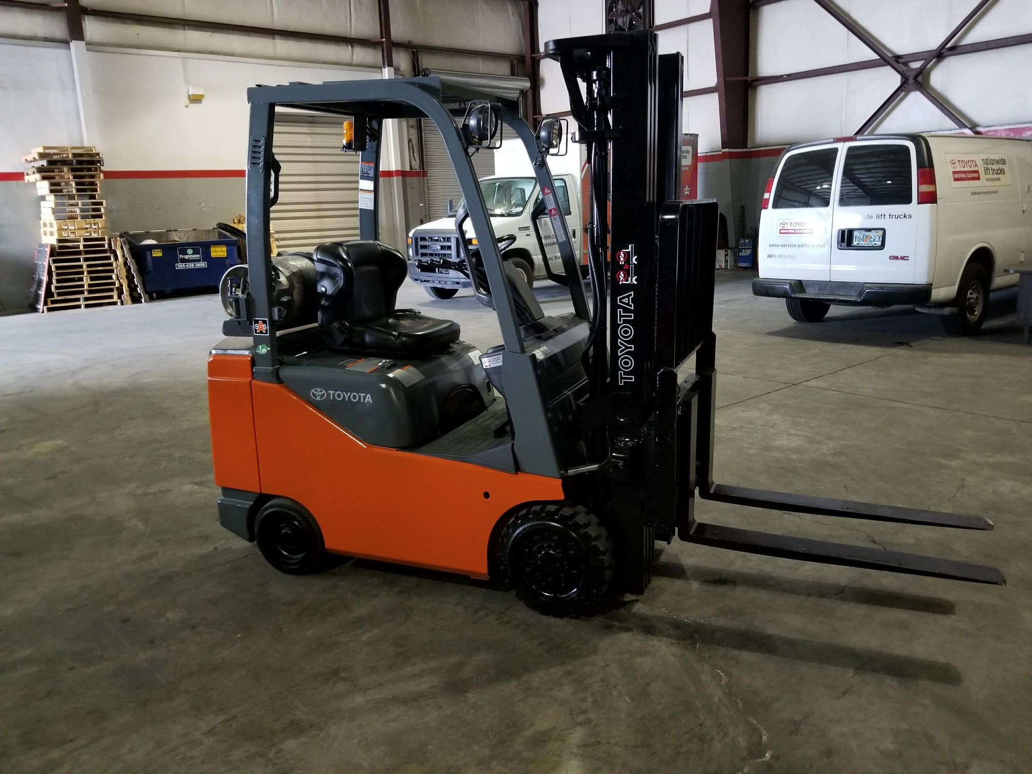 2009 Toyota Forklift 8FGCSU20 – – Nationwide Lift Trucks