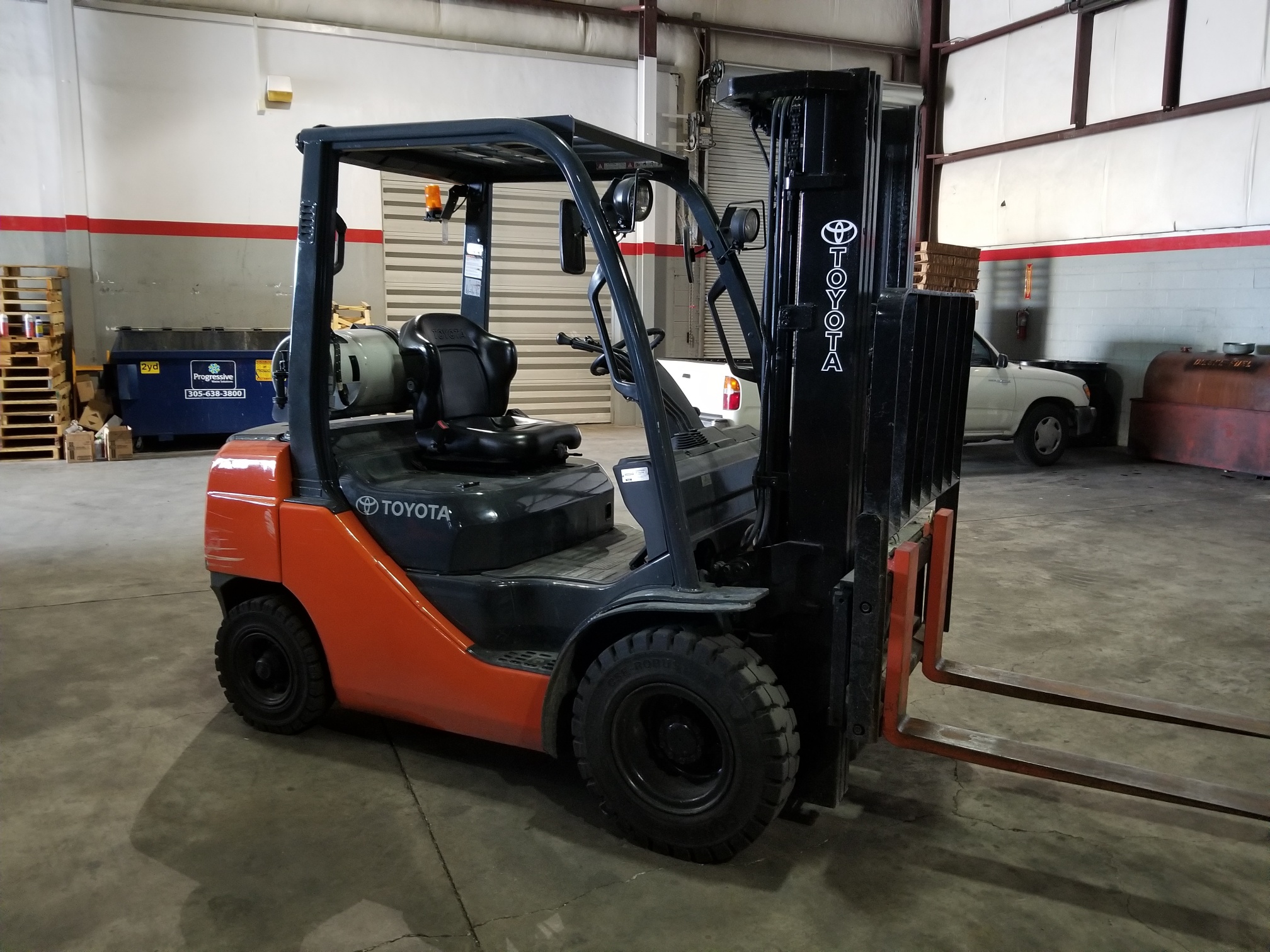 2012 Toyota Forklift 8FGU25 – – Nationwide Lift Trucks